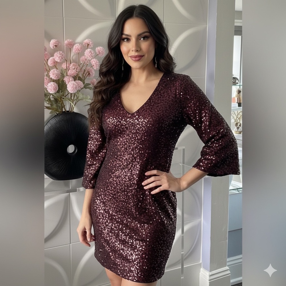 Express Women's Sequined Party or Cocktail Dress Size 12
